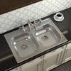 image:imageMoen 7255ORB Belfield Traditional Two Handle High Arc Kitchen Faucet with Side Spray Oil Rubbed BronzeStainless Steel