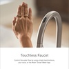 image:imageMoen 7622BL CIA Pulldown Kitchen Faucet with Power Boost Includes Optional Chrome and Brushed Gold Accents Matte Black withBrushed Gold