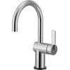 image:imageMoen 7622BL CIA Pulldown Kitchen Faucet with Power Boost Includes Optional Chrome and Brushed Gold Accents Matte Black withChrome