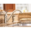 image:imageMoen 7840 Camerist OneHandle Low Arc Kitchen Faucet ChromeChrome