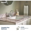 image:imageMoen 82115BL Idora SingleHandle PosiTemp Tub and Shower Faucet with Valve Included Matte Black PressureBalancing Shower System with Showerhead and IPS Tub SpoutSpot Resist Brushed Nickel