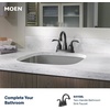 image:imageMoen 82115BL Idora SingleHandle PosiTemp Tub and Shower Faucet with Valve Included Matte Black PressureBalancing Shower System with Showerhead and IPS Tub SpoutMatte Black