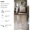 image:imageMoen 82115BL Idora SingleHandle PosiTemp Tub and Shower Faucet with Valve Included Matte Black PressureBalancing Shower System with Showerhead and IPS Tub SpoutChrome