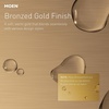 image:imageMoen 84021BZG Ronan 1Handle Bath Faucet Bronzed Gold