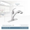 image:imageMoen 87039 OneHandle Pullout Kitchen Faucet Chrome