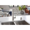 image:imageMoen 87090MSRS Indi 1 Handle PullDown Kitchen Faucet Spot Resistant Stainless Microban