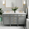 image:imageMoen Align Brushed Gold 9Inch Modern Hand Towel Bar Wall Mounded Towel Hanger YB0486BG9 inches