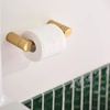 image:imageMoen Align Brushed Gold Pivoting Wall Mounted Modern Toilet Paper Holder for Bathroom YB0408BG