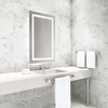 image:imageMoen Align Chrome OneHandle Single Hole Low Profile Modern Bathroom Faucet with Drain Assembly 6191Chrome
