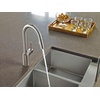 image:imageMoen Align Spot Resist Stainless Motionsense TwoSensor Touchless OneHandle High Arc Modern Pulldown Kitchen Faucet with Reflex Docking System 7565ESRS