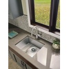 image:imageMoen Align Spot Resist Stainless OneHandle Modern Pulldown Bar Faucet with Power Clean and Reflex Docking System 5965SRSSpot Resist Stainless