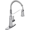 image:imageMoen Belfield Oil Rubbed Bronze Kitchen Faucet Modern Spring Kitchen Faucet with Power Boost PreRinse OneHandle Easy Installation 5927ORBChrome