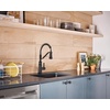image:imageMoen Belfield Oil Rubbed Bronze Kitchen Faucet Modern Spring Kitchen Faucet with Power Boost PreRinse OneHandle Easy Installation 5927ORBMatte Black
