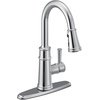 image:imageMoen Belfield Oil Rubbed Bronze Pulldown Kitchen Faucet with Power Boost and Reflex Traditional Kitchen Faucet OneHandle Easy Installation 7260ORBChrome