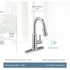 image:imageMoen Belfield Oil Rubbed Bronze Pulldown Kitchen Faucet with Power Boost and Reflex Traditional Kitchen Faucet OneHandle Easy Installation 7260ORBChrome