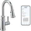 image:imageMoen Belfield Oil Rubbed Bronze Pulldown Kitchen Faucet with Power Boost and Reflex Traditional Kitchen Faucet OneHandle Easy Installation 7260ORBChrome