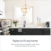image:imageMoen Belfield Oil Rubbed Bronze Pulldown Kitchen Faucet with Power Boost and Reflex Traditional Kitchen Faucet OneHandle Easy Installation 7260ORBChrome