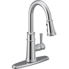 image:imageMoen Belfield Oil Rubbed Bronze Pulldown Kitchen Faucet with Power Boost and Reflex Traditional Kitchen Faucet OneHandle Easy Installation 7260ORBChrome