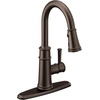 image:imageMoen Belfield Oil Rubbed Bronze Pulldown Kitchen Faucet with Power Boost and Reflex Traditional Kitchen Faucet OneHandle Easy Installation 7260ORBOil Rubbed Bronze