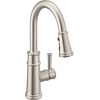 image:imageMoen Belfield Oil Rubbed Bronze Pulldown Kitchen Faucet with Power Boost and Reflex Traditional Kitchen Faucet OneHandle Easy Installation 7260ORBSpot Resist Stainless