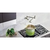 image:imageMoen Black Stainless Modern Wall Mount Swing Arm Folding Pot Filler Kitchen Faucet S665BLSBlack Stainless