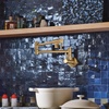 image:imageMoen Black Stainless Modern Wall Mount Swing Arm Folding Pot Filler Kitchen Faucet S665BLSBrushed Gold