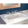 image:imageMoen Boardwalk Brushed Nickel TwoHandle High Arc Widespread Bathroom Sink Faucet for 3Hole Setups with Valve Included TV6220BNChrome
