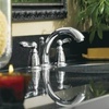 image:imageMoen Brantford Chrome TwoHandle Widespread Bathroom Faucet Trim Kit for 3hole Setups Valve Required T6620Brushed Nickel