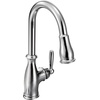 image:imageMoen Brantford Oil Rubbed Bronze Motionsense Wave Touchless OneHandle Pulldown Kitchen Faucet wit Sprayer Featuring Reflex Docking System 7185EWORBChrome
