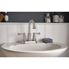 image:imageMoen Brecklyn Spot Resist Brushed Nickel Two Handle Centerset Lavatory Faucet 3Hole Bathroom Sink Faucet 84162SRN