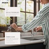 image:imageMoen CA87003BRB Single Handle Kitchen Faucet with Pullout Spray from the Anabelle Collection Mediterranean Bronze