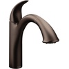 image:imageMoen Camerist OilRubbed Bronze OneHandle Single Hole Kitchen Faucet with Pullout Spout Bathroom Sink has Deck Plate for ThreeHole Countertop Drain Trim Included 7545ORBOil Rubbed Bronze