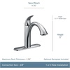 image:imageMoen Camerist Spot Resist Stainless OneHandle Kitchen Faucet with Pullout Spray Head Featuring Power Clean and Reflex Docking System 7545SRS