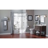 image:imageMoen Chrome Bathroom Safety 24Inch Designer Safety Shower Grab Bar with Curled Grip LR8724D3GCHChrome