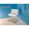 image:imageMoen Chrome Bathroom Safety 24Inch Designer Safety Shower Grab Bar with Curled Grip LR8724D3GCHChrome