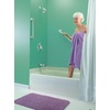 image:imageMoen Chrome Bathroom Safety 24Inch Designer Safety Shower Grab Bar with Curled Grip LR8724D3GCHChrome