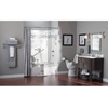 image:imageMoen Chrome Bathroom Safety 24Inch Designer Safety Shower Grab Bar with Curled Grip LR8724D3GCHOld World Bronze