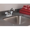 image:imageMoen Chrome Chateau TwoHandle 4Inch Centerset Utility or Laundry Sink Faucet with Threaded Spout 7499874998