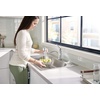 image:imageMoen Chrome Method OneHandle Pullout Modern Kitchen Faucet with Power Clean 7585CChrome