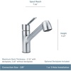 image:imageMoen Chrome Method OneHandle Pullout Modern Kitchen Faucet with Power Clean 7585CChrome