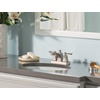 image:imageMoen Conway Spot Resist Brushed Nickel TwoHandle Centerset Bathroom Faucet with Drain Assembly WS84922SRNSpot Resist Brushed Nickel