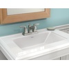 image:imageMoen Conway Spot Resist Brushed Nickel TwoHandle Centerset Bathroom Faucet with Drain Assembly WS84922SRNSpot Resist Brushed Nickel