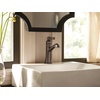 image:imageMoen Dartmoor Matte Black Single Handle Bathroom Sink Faucet with Optional Deckplate 6803BLOil Rubbed Bronze