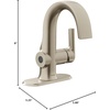 image:imageMoen Doux Brushed Nickel Motionsense Wave Touchless Single Handle Bathroom Sink Faucet S6910EWBNBrushed Nickel