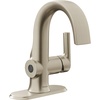 image:imageMoen Doux Brushed Nickel Motionsense Wave Touchless Single Handle Bathroom Sink Faucet S6910EWBNBrushed Nickel