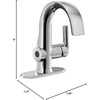 image:imageMoen Doux Brushed Nickel Motionsense Wave Touchless Single Handle Bathroom Sink Faucet S6910EWBNChrome
