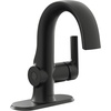 image:imageMoen Doux Brushed Nickel Motionsense Wave Touchless Single Handle Bathroom Sink Faucet S6910EWBNMatte Black