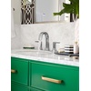 image:imageMoen Doux Chrome TwoHandle 8Inch Widespread Lever Handle Bathroom Faucet Trim Kit Valve Required TS6925