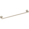 image:imageMoen Doux Matte Black 24Inch Single Towel Bar YB0224BLBrushed Nickel