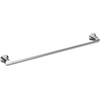 image:imageMoen Doux Matte Black 24Inch Single Towel Bar YB0224BLChrome